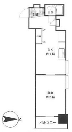 メゾン・ド・ティーグルIIIの物件間取画像